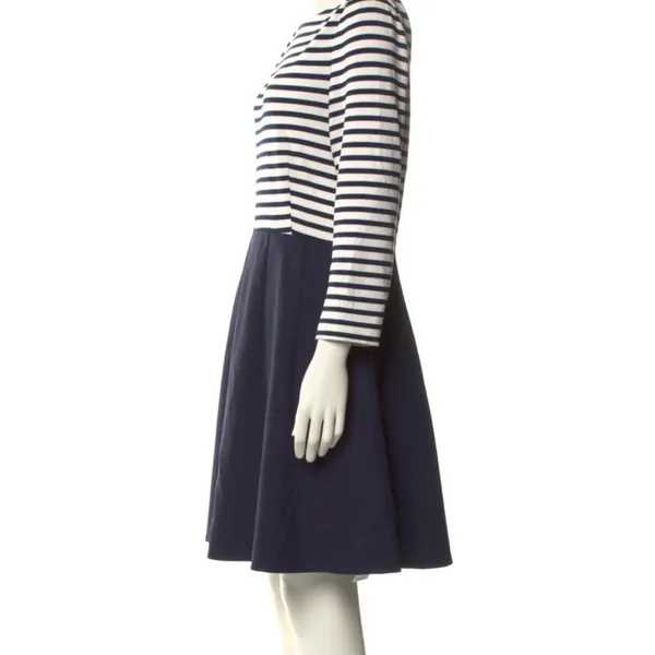 Kate Spade Navy and White Striped Dress - Image 3