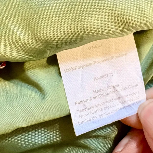 O’Neill Cheyenne Hooded Puffer Jacket Vineyard Green Women’s Size Small💚 - Image 13