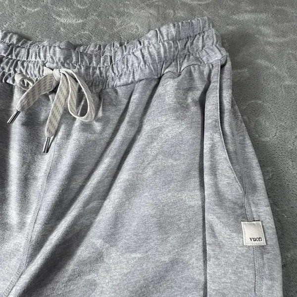 Vuori Performance Jogger Grey Camo Drawstring Sweatpants Dreamknit Women Medium - Image 3