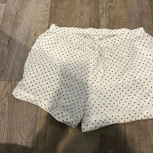 Haven small polka dot‎ shorts White - Image 4
