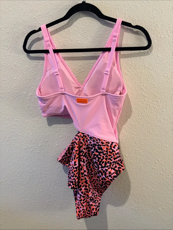 Fabletics NWT Asymmetrical Cutout Shaping One-Piece Swimsuit - Image 5
