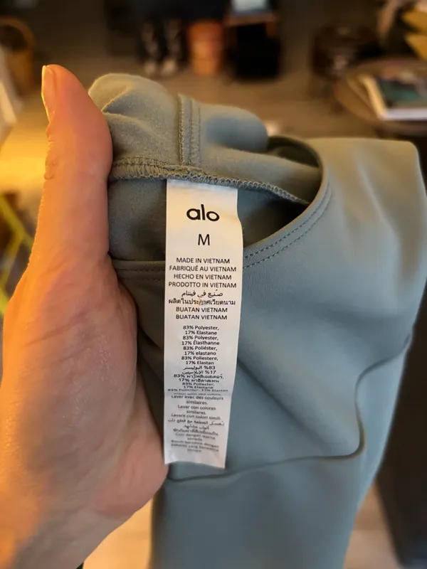 ALO Airlift Hooded Runner – Cosmic Grey | Size M | NWOT - Image 5
