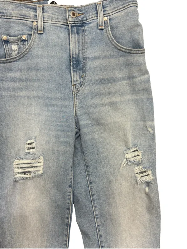 Levi’s SilverTab Mom Jeans Women’s W26 L27 Light Wash Distressed‎ High Rise - Image 8