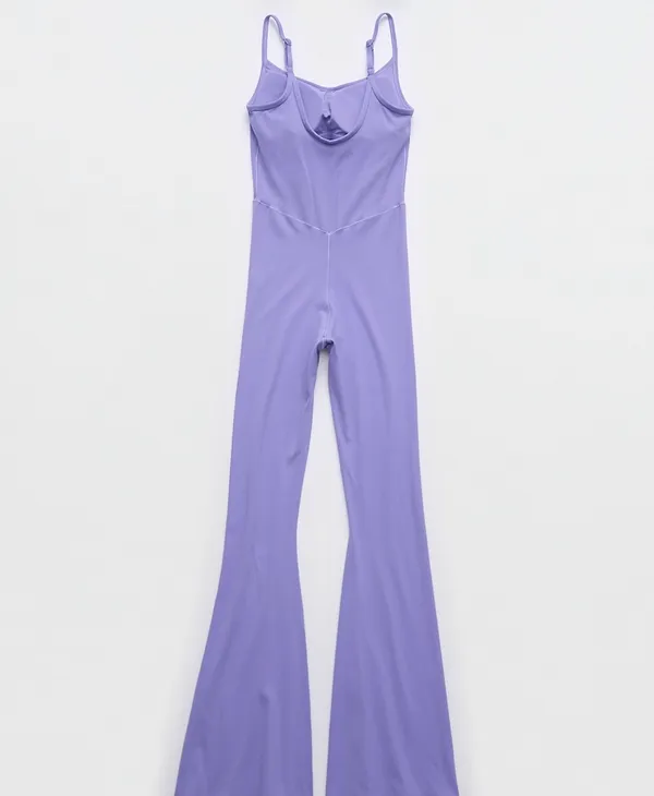 Offline By Aerie Real Me Xtra Flare Violet Jumpsuit - Image 2