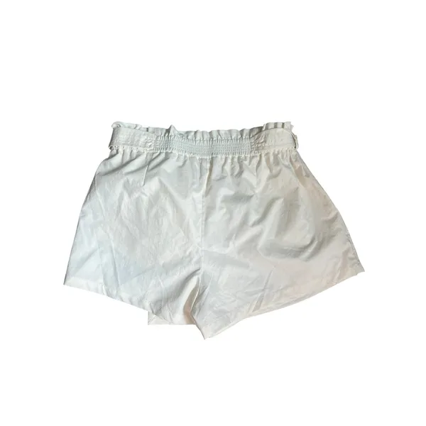 Calia by Carrie White Paperbag Waist Skort Large Wrap Front Active Shorts Golf Tennis Prep - Image 3