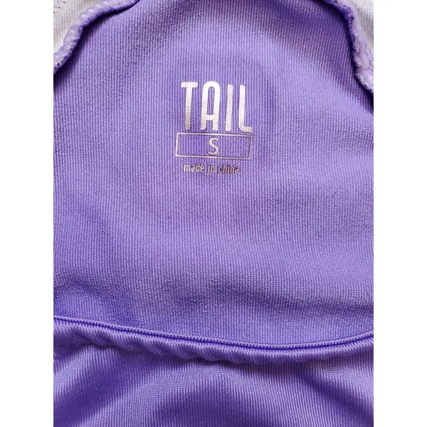 Tail Shirt Women Small Activewear Golf Top Sleeveless Black Purple Space Sky - Image 3