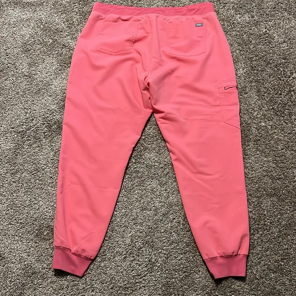 Figs Neon Pink Women's‎ Zamora Jogger Scrub Pants XL - Image 6