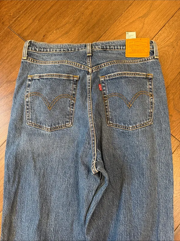Levi’s Premium Ribcage Straight Ankle Jeans | Size 31 - C73-020 - Image 8