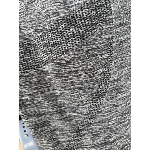 Momcozy Womens XL Gray‎ Space Dye Over the Belly Maternity Leggings Seamless - Image 10