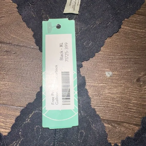 Intimately Free People black lace racer back L Galloon bralette - Image 5