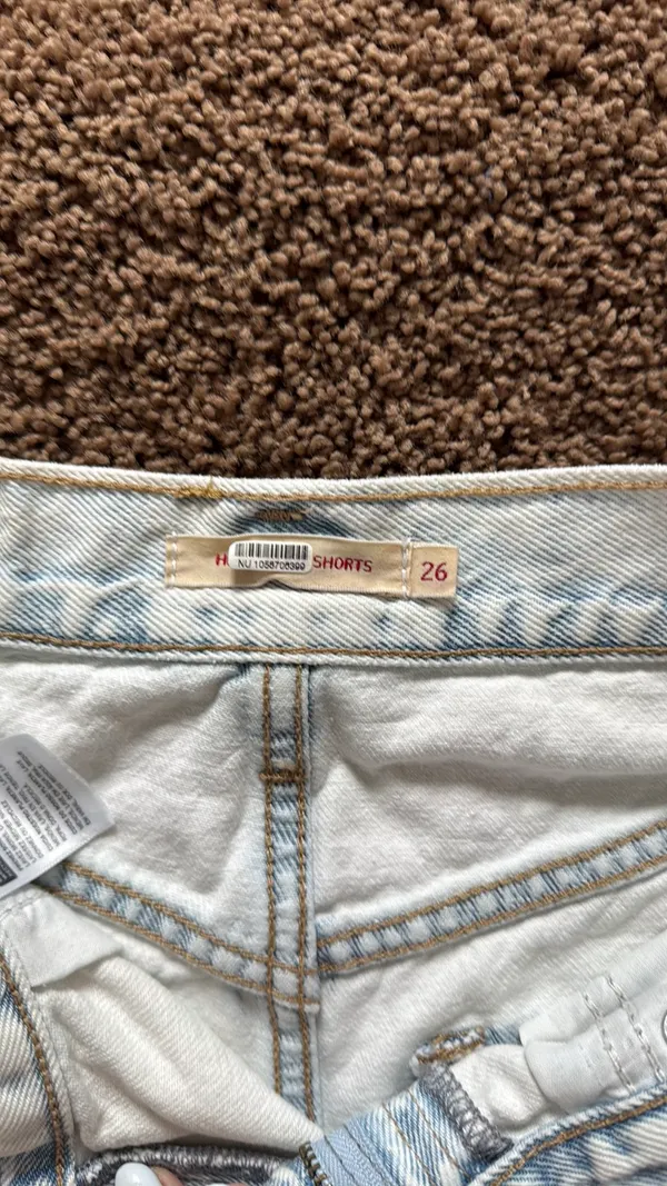 High-Waisted Baggy Shorts Levi’s Jean - Image 3