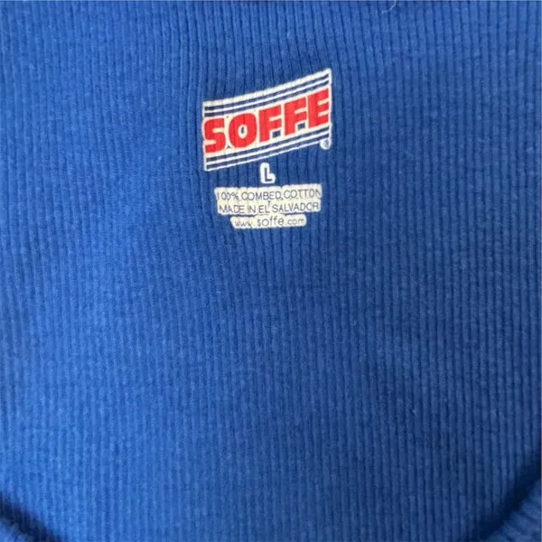 Soffe‎ Men's Blue Athletic Tank Top Size L Sleeveless University of Delaware - Image 4