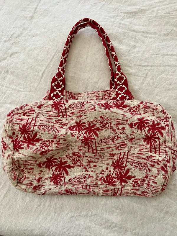 Hawaiian Canvas Tote Bag - Image 3