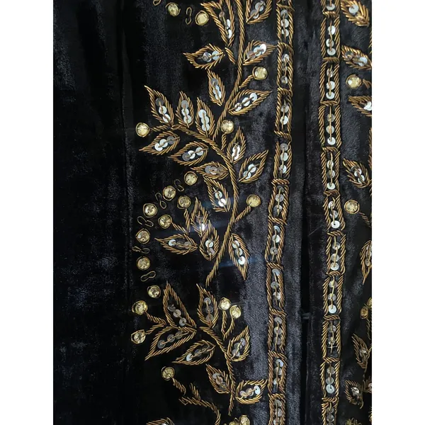 Soft Surroundings Velvet Embroidered Jacket - Image 6