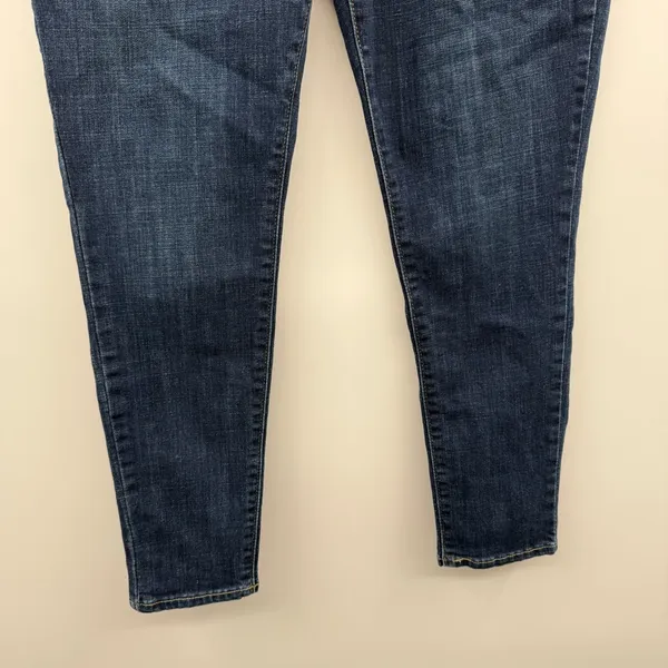 Levi's 721 High‎ Rise Skinny Jeans Dark Wash Sz 32 Plus - Image 3