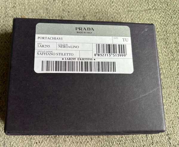 Prada stiletto key chain bag charm - Image 6