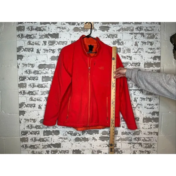 The North Face | women bright coral pink zip up jacket - Image 4