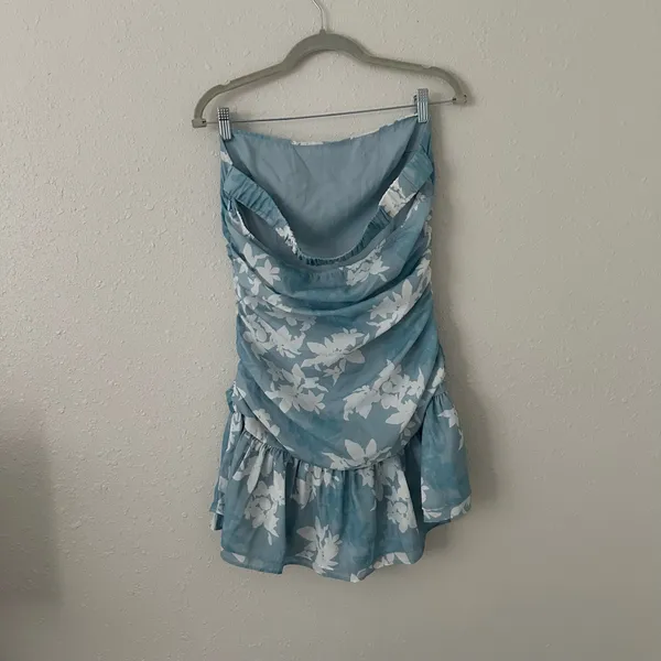 Peppermayo mini Corrine dress blue floral - Image 7