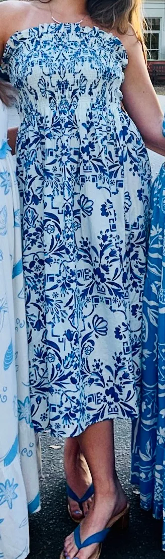 Blue H and M Dress - Image 3
