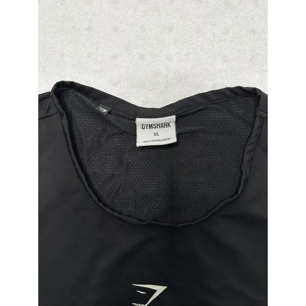 Gymshark Women’s Cropped Tank Top Black XL - Image 2