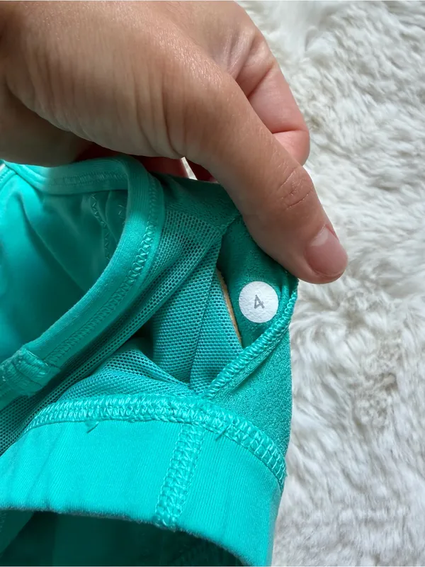 Lululemon Sports Bra 4 - Aqua - Image 3