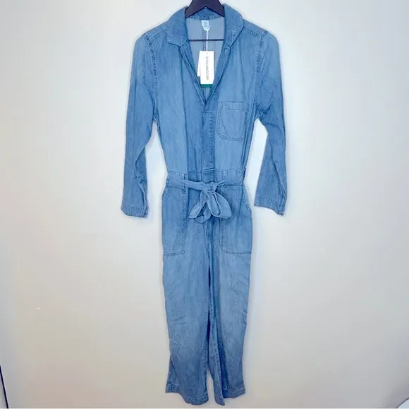 H&M Denim‎ Jumpsuit Size M NWT - Image 2