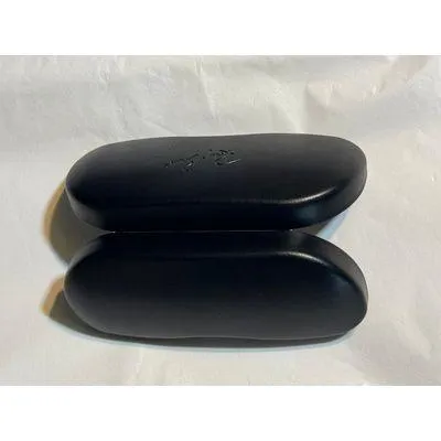 Ray-Ban Black Clamshell Sunglasses Case Hard Shell Eyewear Holder Logo - Image 10