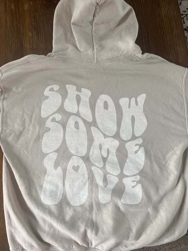 Etsy Show Some Love Custom Hoodie - Image 2