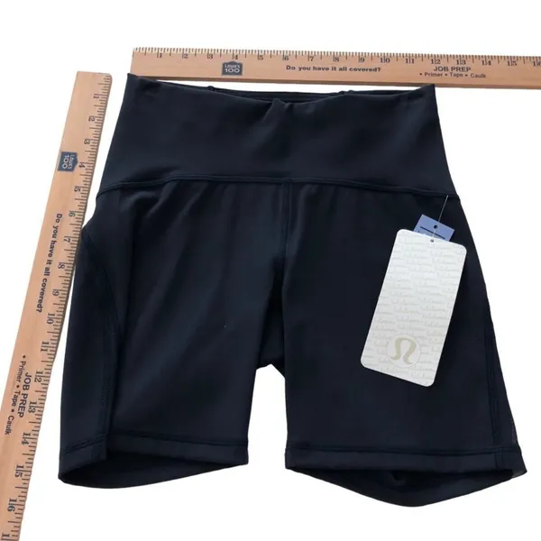 Lululemon Train Times Short 6” inseam Midnight Navy Size 6 Bike Shorts - Image 11