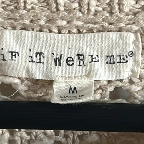 If It Were Me Vintage Cottagecore Open Knit Short Sleeve Boatneck Sweater - Image 6
