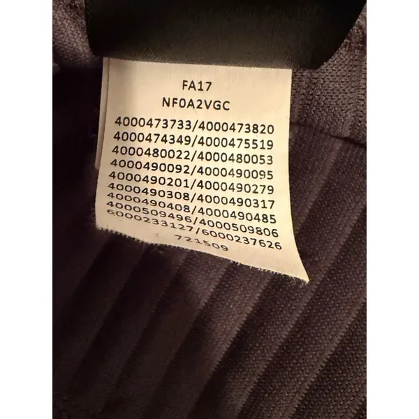 The North Face Womens XS Gray Moto Ribbed Full Zip Jacket Fleece Hoodie - Image 13