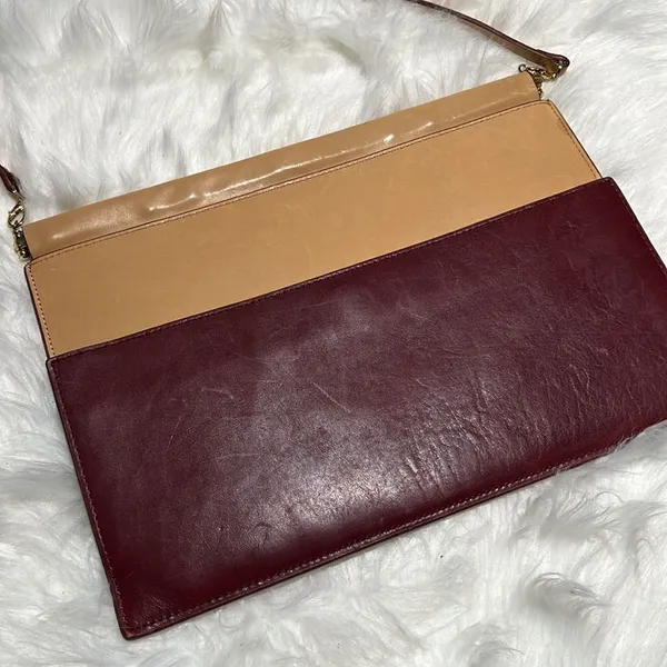 Zara‎ Clan Shell Clutch with Shoulder Strap B90 - Image 3