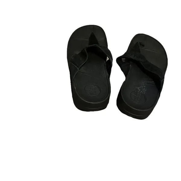 Fitflop Oasis‎ Sandal 9 Black Suede - Image 2