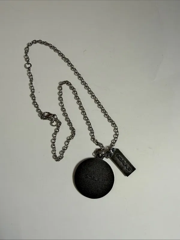 Demon Slayer Tanjiro Kamado Circle Charm Necklace. Never Worn - Image 2
