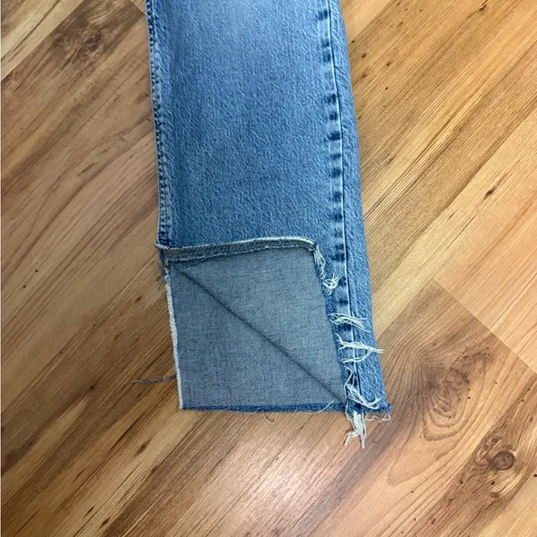 Zara Blue Denim Jeans - Image 14