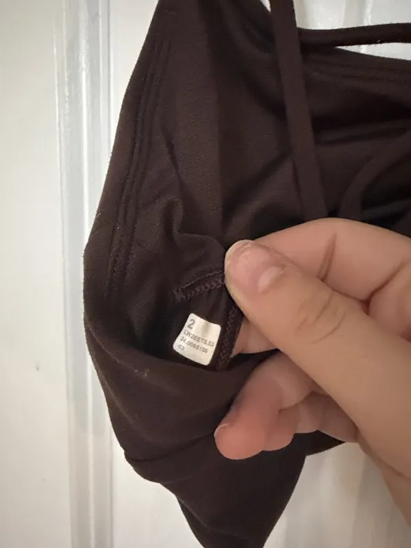 Lululemon Brown Strappy Crossback Bra - Image 6