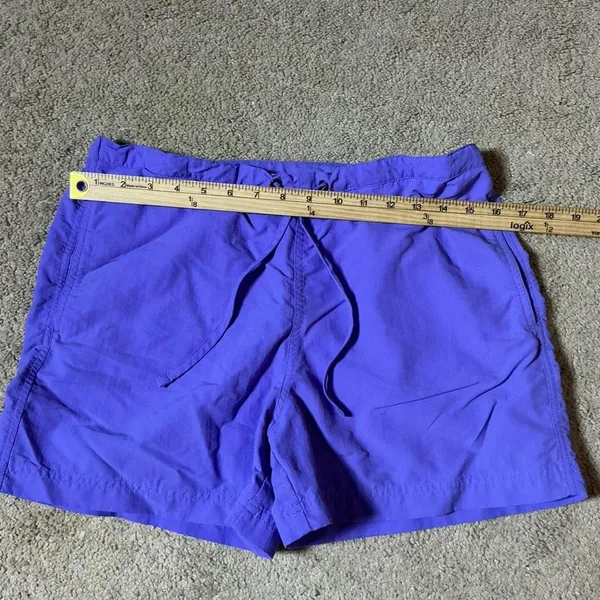 L.L.Bean Women's‎ Purple Granola Girl Quick Dry Swim Trunks Shorts Size S - Image 4
