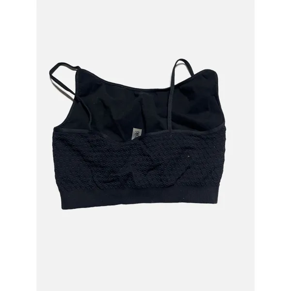 Nikibiki‎ Camisole Top Womens O/S Black Diamond Textured Seamless NS Bralette - Image 3