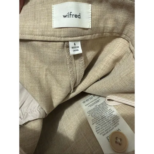 Aritzia wilfred cabarepant size 6 - Image 3