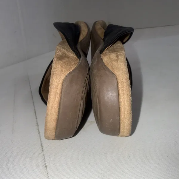 Vionic Britney Black‎ Leather Comfort Orthotic Flip Flop Sueded Sandals Size 9 - Image 7