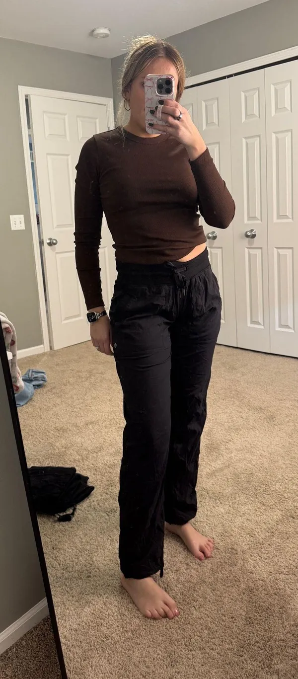 Lululemon Studio Pants Black Dance - Image 2