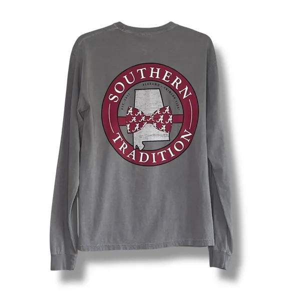 Comfort Colors UAB long sleeve collegiate T-shirt Medium - Image 3