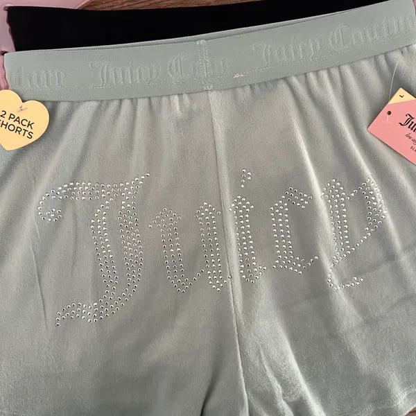 Juicy Couture 2PCK Velour Sleep Shorts - Image 2