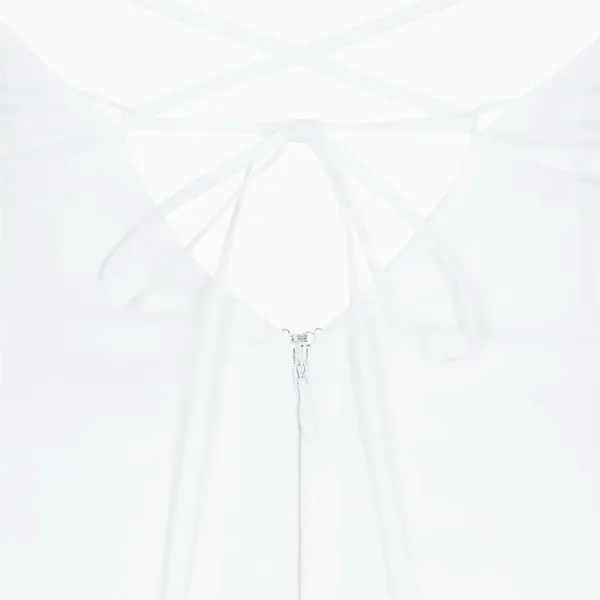 Khy White Dress Size 8 - Image 13