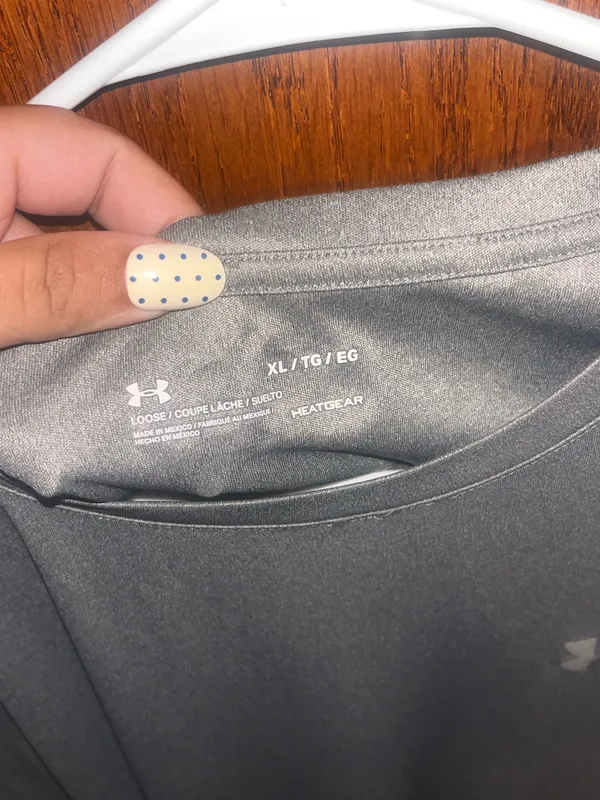 XL Under Armour UA Tech Gray  - Image 5