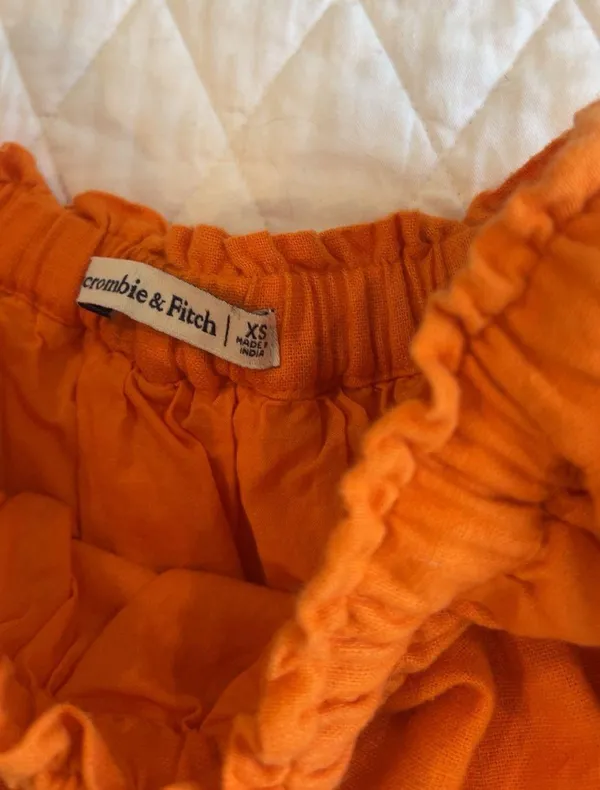 Orange Midi Skirt - Image 2