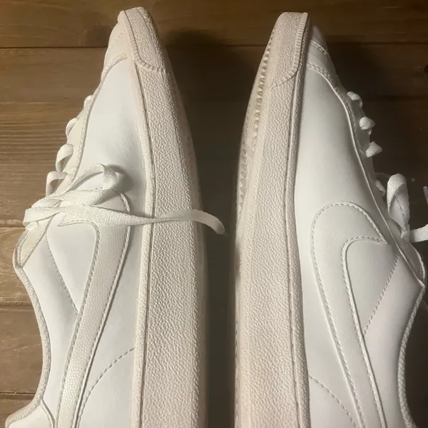 Nike Women’s court Royale triple white size 10 - Image 6