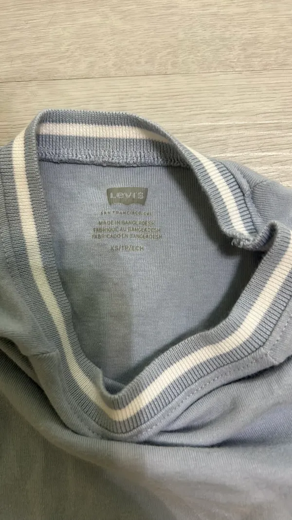 Levi's Baby blue baby tee - Image 2