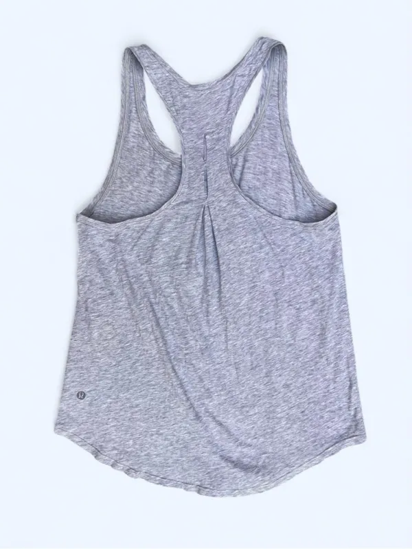 Lululemon Love Tank Heathered Core Light Gray Racerback Top loungewear yoga 4/6 - Image 4