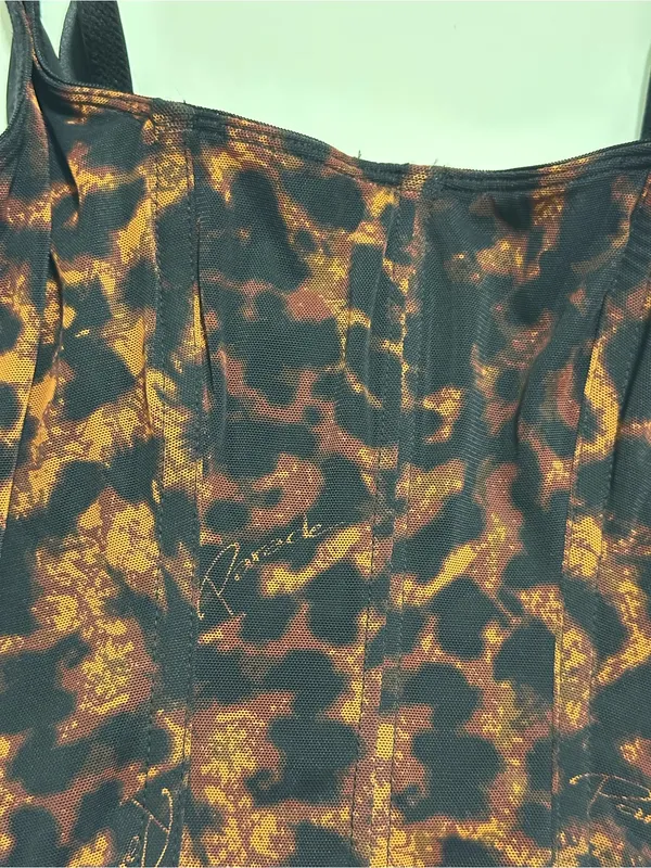 Parade Leopard Print Corset Top - Image 2